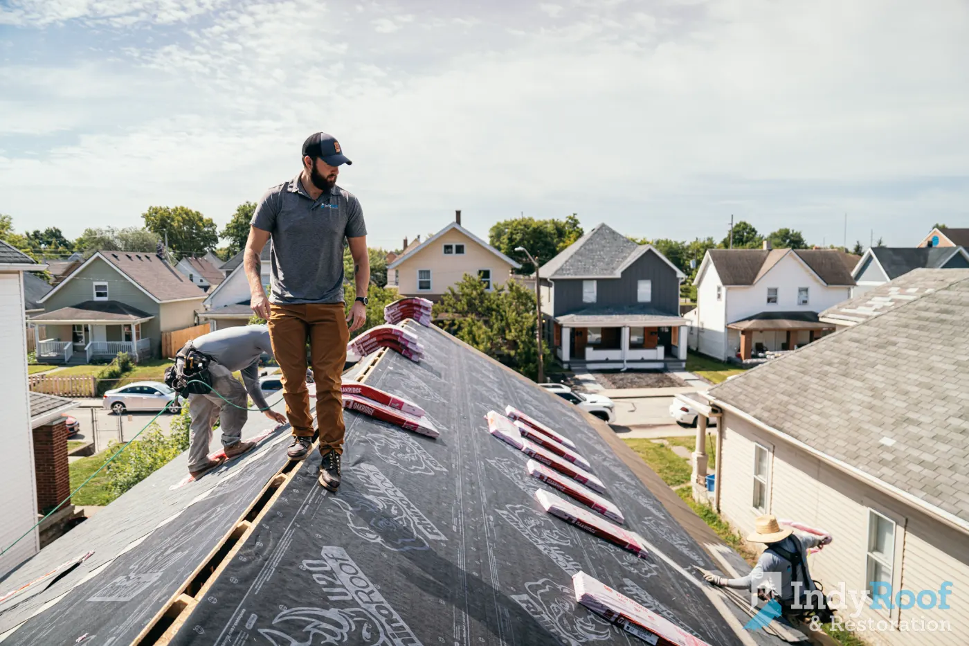 Roofing by Youngs Creek Roofing near Beech Grove, IN